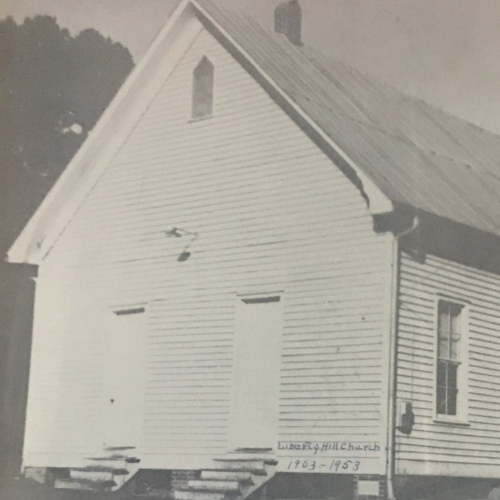 Liberty Hill Primitive Baptist Church - Original Church Building