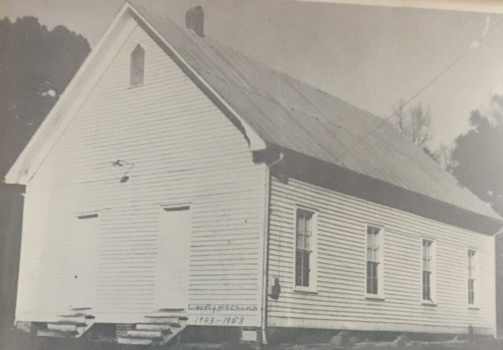 Original Liberty Hill Primitive Baptist Church Building